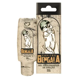 Gel Masculino Prolongador de Ereção Capitão Bengala Sexy Fantasy 15g.