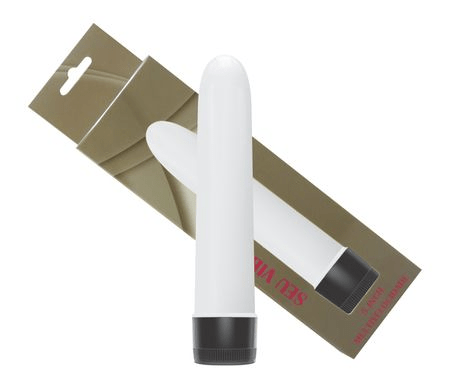 Vibrador Personal Liso 13 cm, Multivelocidade Cor Branco Youvibe.