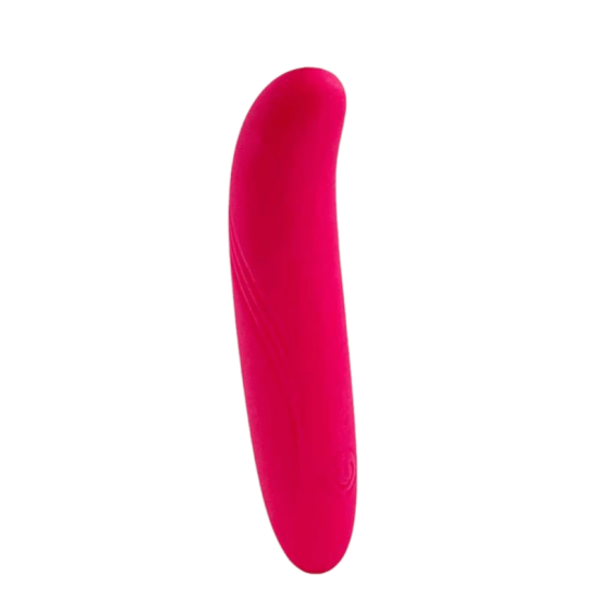Vibrador Estimulador de Ponto G em Silicone Aveludado com Formato Golfinho, 10 Modos de Vibração, Resistência à Água e Carregamento via USB | 12,5 x 2,5 cm