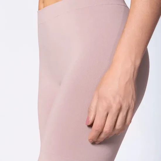 Short feminino adulto básico Loba - nude