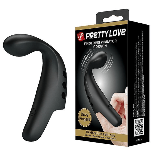 Dedeira Estimuladora De Clitóris em Silicone Recarregável Com 10 Modos De Vibração – Pretty Love 9,3 X 8,2 CM