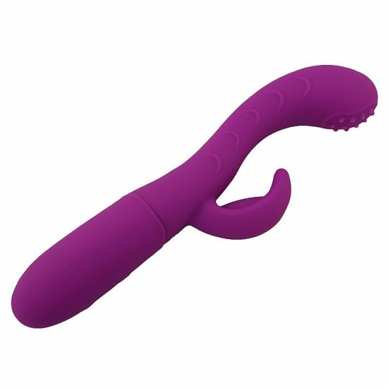Vibrador de Ponto G e Clitóris - 7 modos de vibração Roxo SI