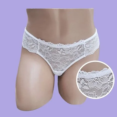 Calcinha de renda  - Yaffa Lingerie 