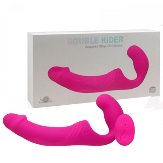 Penetrador Strapless Recarregável com Plug Vaginal e Controle Wireless – APHRODISIA DOUBLE RIDER