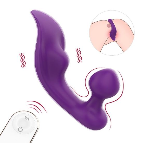 Vibrador de calcinha - ponto G e clitóris na roxa - Chomper - S-Hande