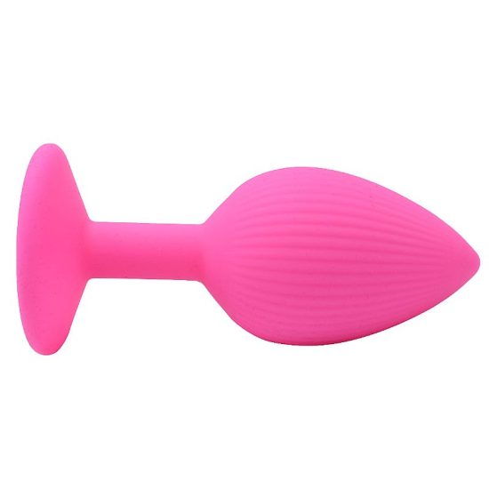 plug anal em silicone Silicone Noir 'Tartarus' Quadripolar Butt Plug main image 0