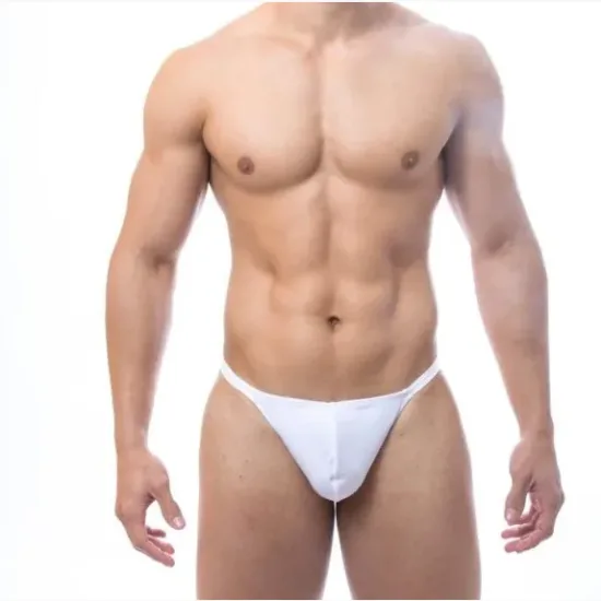 Fio Dental Masculino em Suplex Branca – Conforto, Estilo e Liberdade | SD Clothing