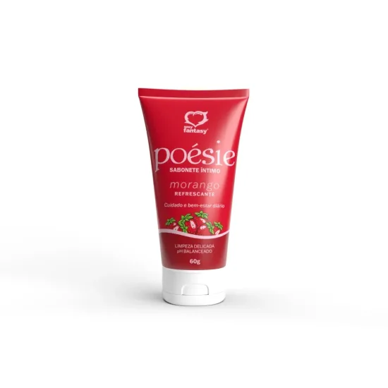 Sabonete Íntimo Poésie Morango Sexy Fantasy 60g
