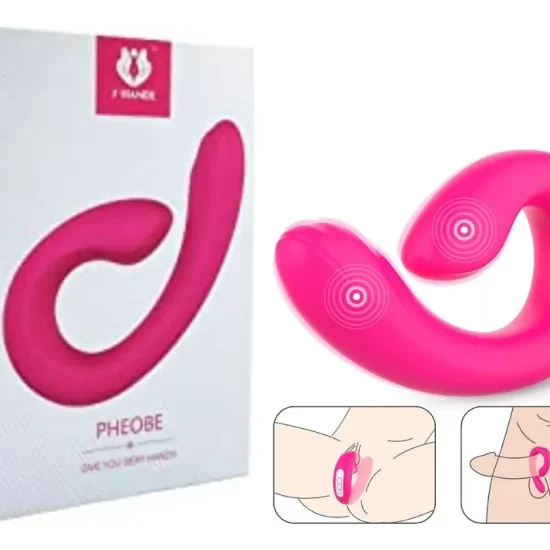 Vibrador de Ponto G e clitóris Casal - Pheobe - S-Hande