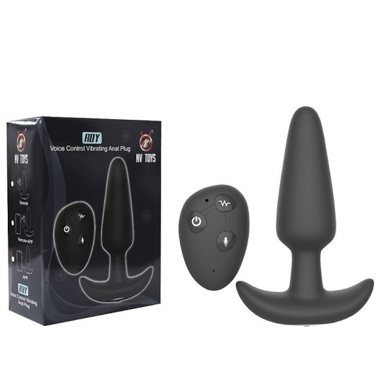 Plug Anal com Vibro e Controle Remoto - NV TOYS