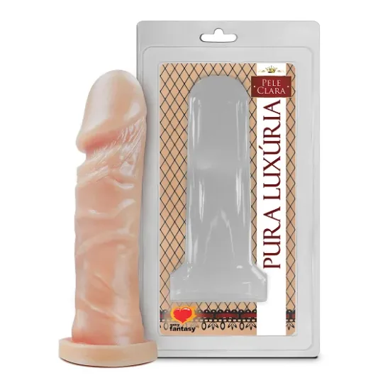 Pênis Realístico Maciço - 15,3cm X 4cm Sexy Fantasy
