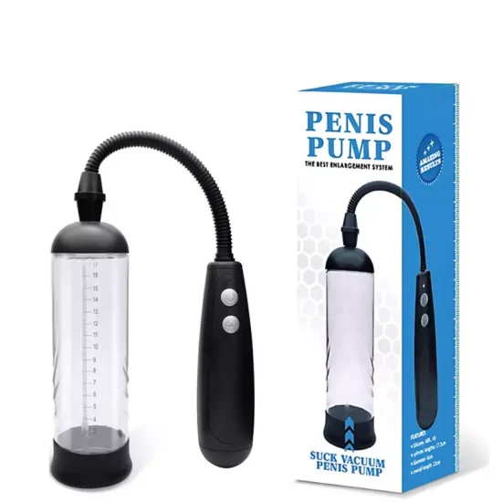 Bomba Peniana com Sucção Automática PENIS PUMP POWERUP