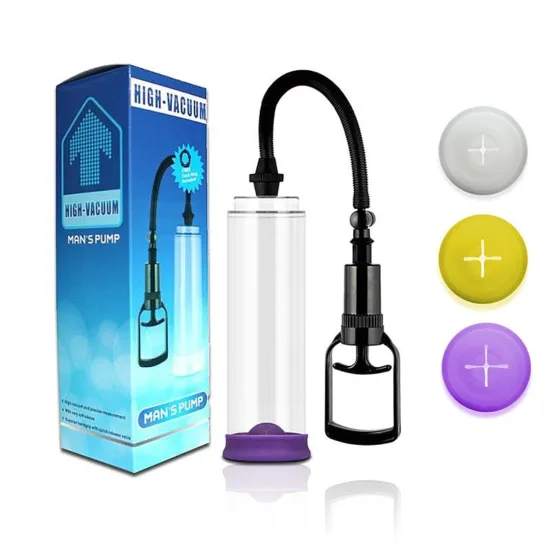 Bomba Manual Peniana  Man´s Pump de Silicone – SI