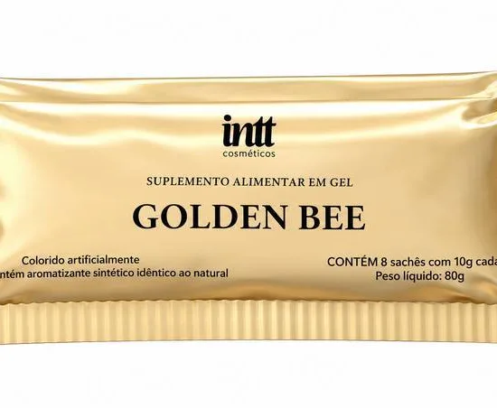 Suplemento Alimentar Líquido Mel do Amor Estimulante Golden Bee10g Intt Unidade