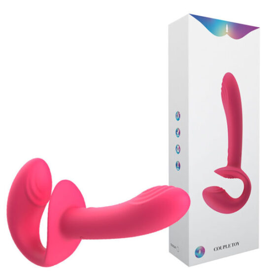 Penetrador Strapless com Plug Vaginal – COUPLETOY
