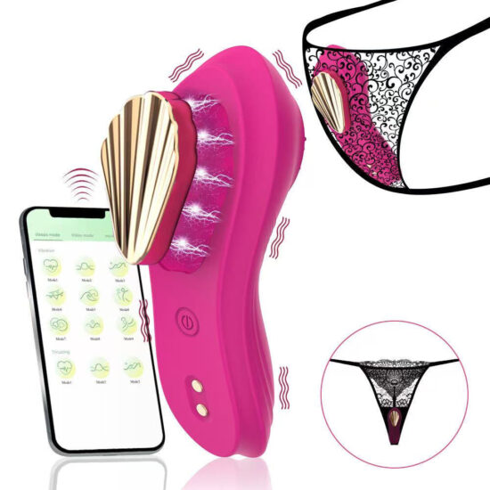 Vibrador de Calcinha com 9 modos de Vibração e Aplicativo - VIPMIX