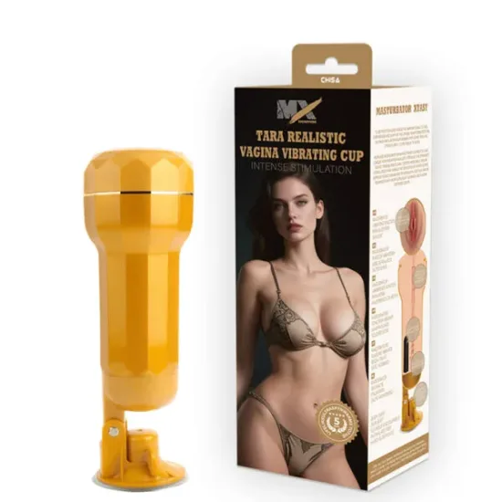 Masturbador Masculino Formato Lanterna com Lábios bem Demarcados – MX TARA REALISTIC CHISA