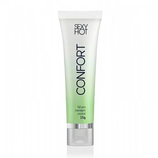 + Confort Sexy Hot - Gel para Massagem Corporal - 15g - NOVA FORMULA
