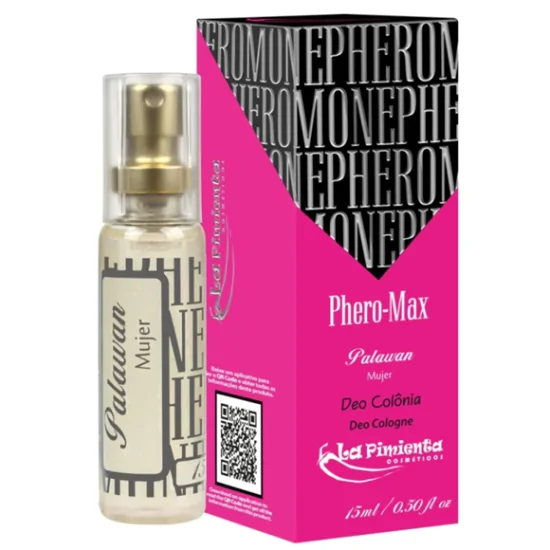 Perfume Feminino Afrodisíaco Phero-Max Palawan Mujer 15ml