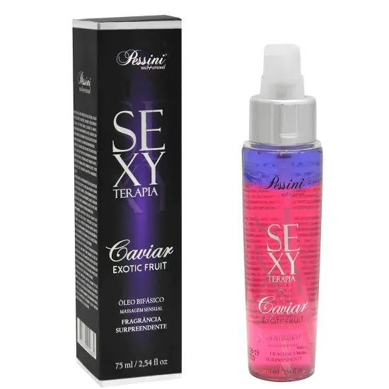 Óleo Bifásico Caviar Exotic Fruit Sexy Terapia Pessini 75ml