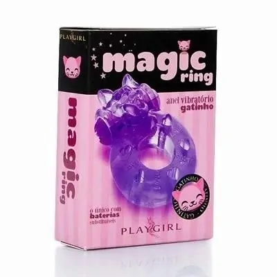 Anel Peniano Vibratório com Massageador Play Girl