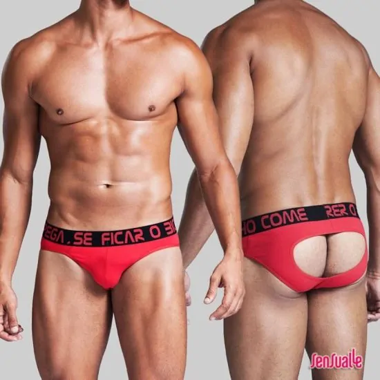 Cueca Pega Mal Vermelha Sensualle