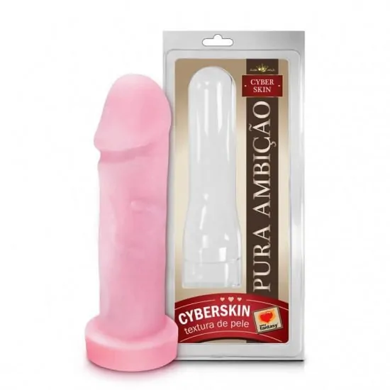 Capa Peniana em Cyber Skin Pura Ambição Sexy Fantasy 18 x 4,8 cm