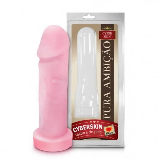 Capa Peniana em Cyber Skin Pura Ambição Sexy Fantasy 21 x 6 cm