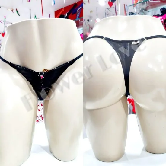 Calcinha Preta Regulável Sensualle