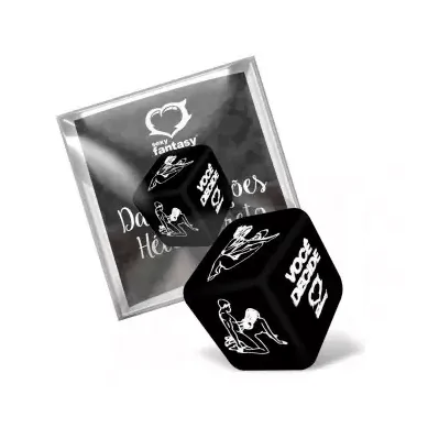 Dado na Cor Preta Posições Hétero Sexy Fantasy