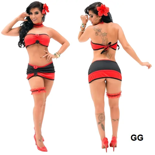 Fantasia Espanhola Lenita Plus Size Sapeka Lingerie