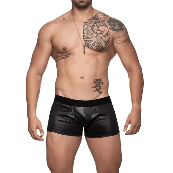 Cueca Boxer em Cirrê Preta SD Clothing