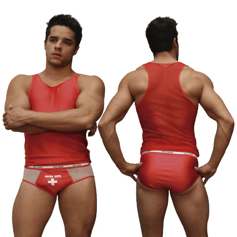 Fantasia Masculina Salva Gata Aline Lingerie