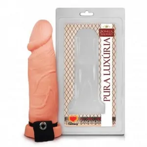 Capa Peniana com Glande Definida em Silicone Pura Luxúria Sexy Fantasy 15x4,1cm