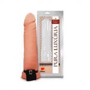 Capa Peniana com Glande Definida em Silicone Pura Luxúria Sexy Fantasy 21 X5 cm