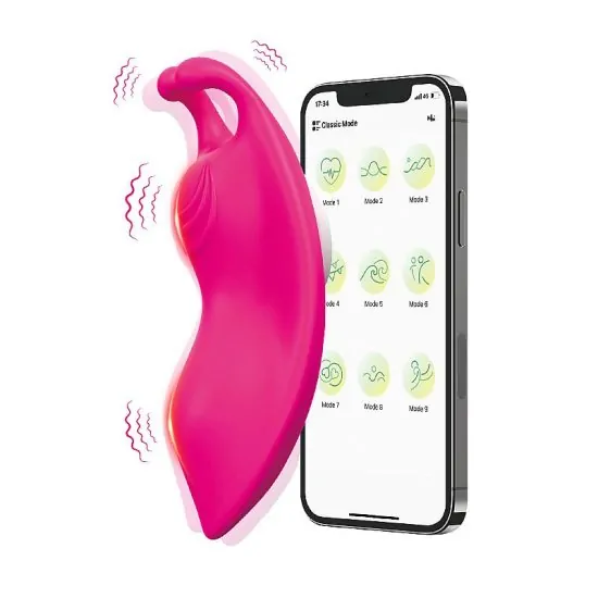 Vibrador de Calcinha Borboleta Buzzy com App à Longa Distância – SI